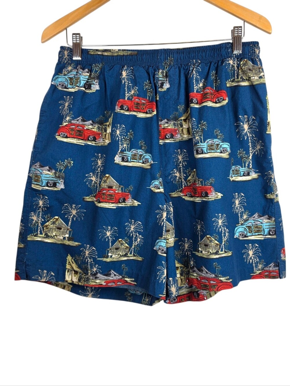 Roundtree and Yourke Swim Trunks Sz L Retro  California Resortwear Cruise Travel